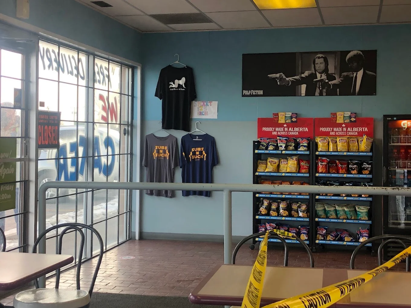 Fresh submarine sandwich at Subs N Such in Calgary